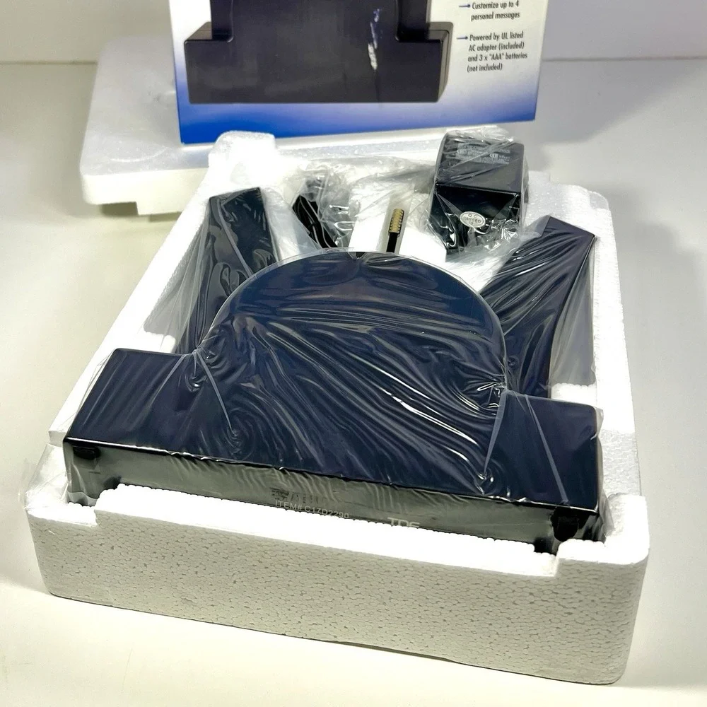 TDE Systems Programmable Message Clock LED Display Floating Message NEW Open Box
